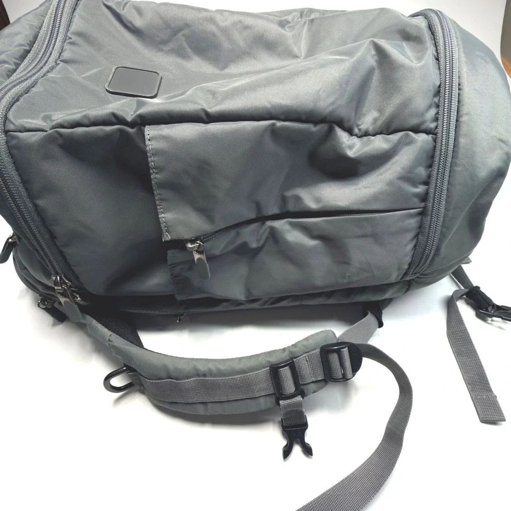 Stitch Golf Traveler Backpack Gray Shoe Compartment Carry On Bag